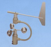 small photo of a wind speed and direction measurment equipment